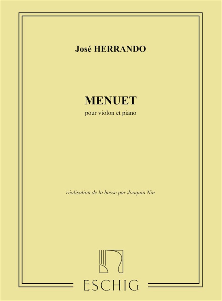 Menuet Vl-Piano